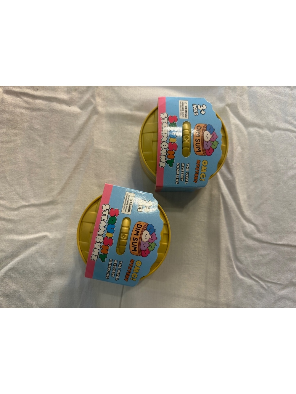 Dim Sum Squish Steam Bun Squishy Toy Set of 2
